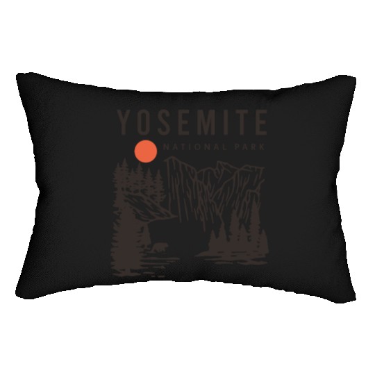 Yosemite National Park Lumbar Pillows