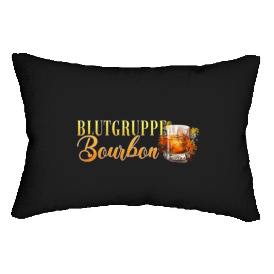 Blutgruppe Bourbon Cocktail Bartender Lumbar Pillows