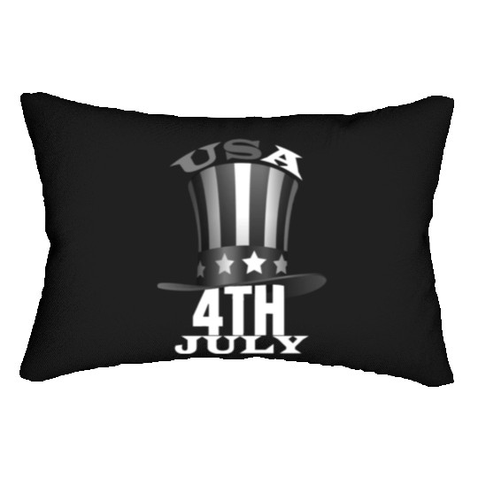 Independence Day 4 july usa Lumbar Pillows for anyone