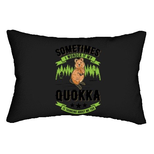 Quokka Gift Short-tailed Kangaroo Lumbar Pillows
