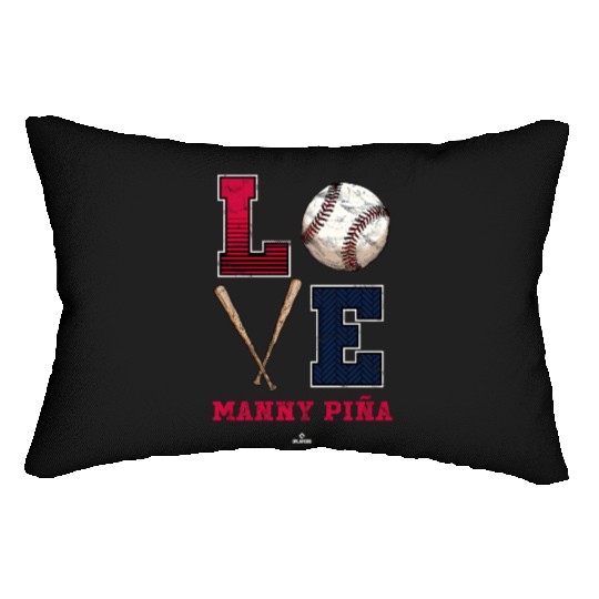 Love Ny A Ny A Atlanta Mlbpa Lumbar Pillows