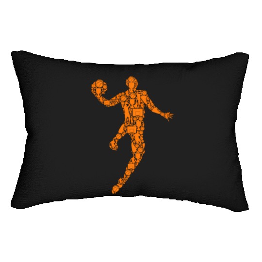 Baetball Player Coach Lumbar Pillows
