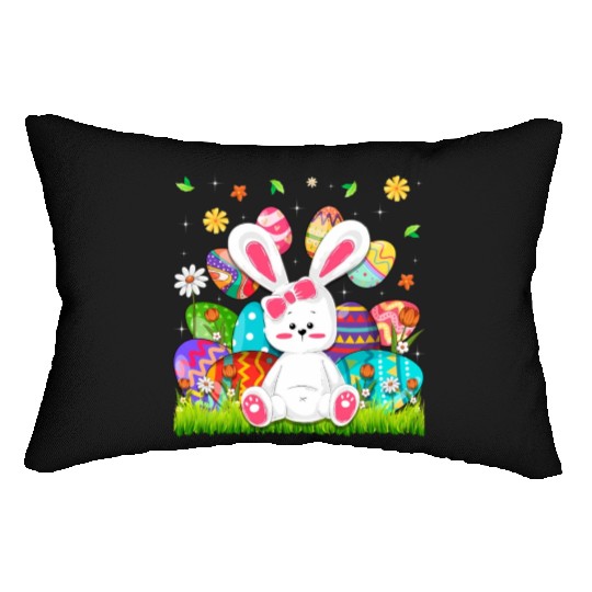 Easter Bunny Toddler Easter Lumbar Pillows