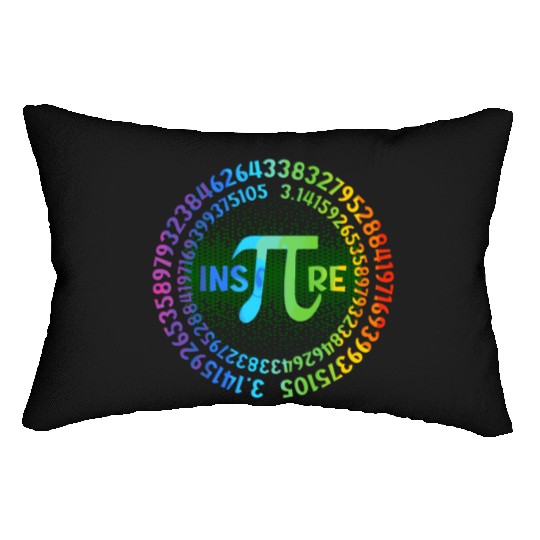 Happy Pi Day Pi Symbol Math Teacher Inre Pi Day Lumbar Pillows