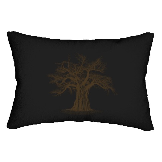 Baobab Tree of Life Lumbar Pillows