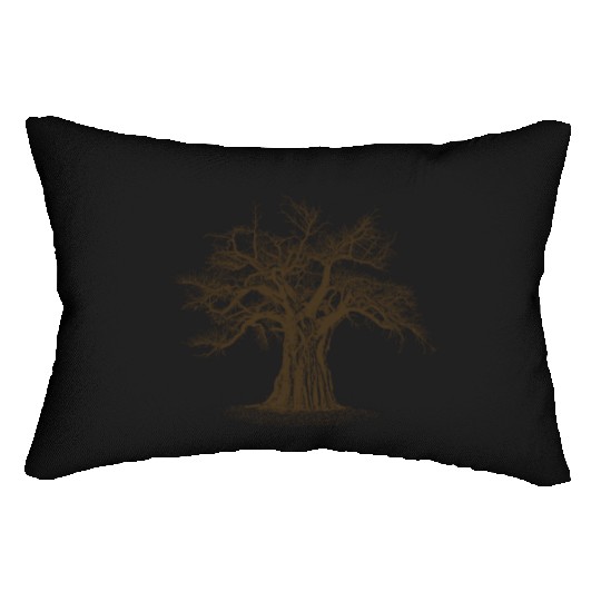 Baobab Tree of Life Lumbar Pillows