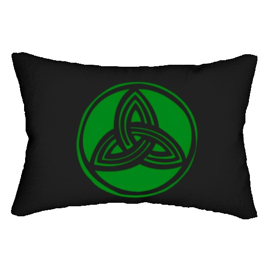 Irish Celtic Cross Trinity Knot St Patrick'S Day Lumbar Pillows