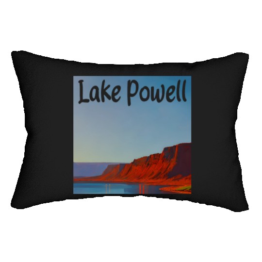 Lake Powell - natural beauty Lumbar Pillows
