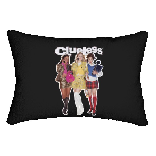 Clueless Bedazzled Logo Lumbar Pillows
