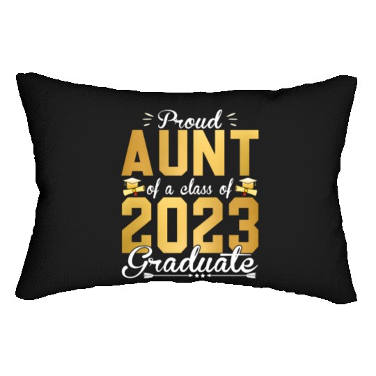 Proud A Of A 2023 Graduate Senior 23 For Lumbar Pillows