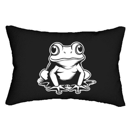 Frog Amphibian Toad Lumbar Pillows