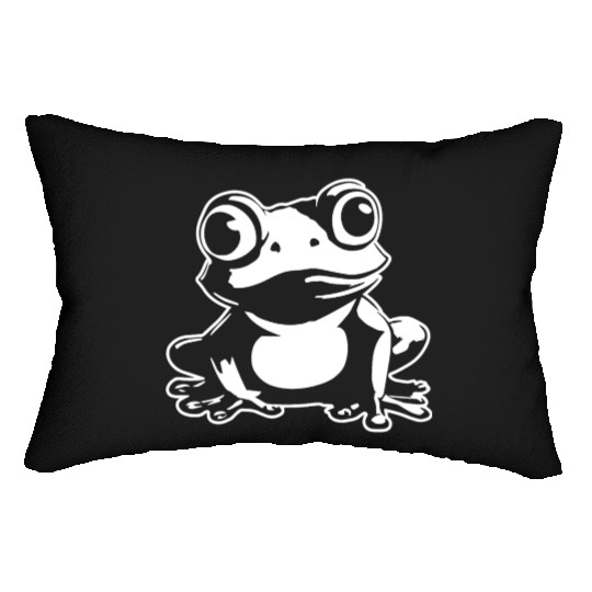 Frog Amphibian Toad Lumbar Pillows