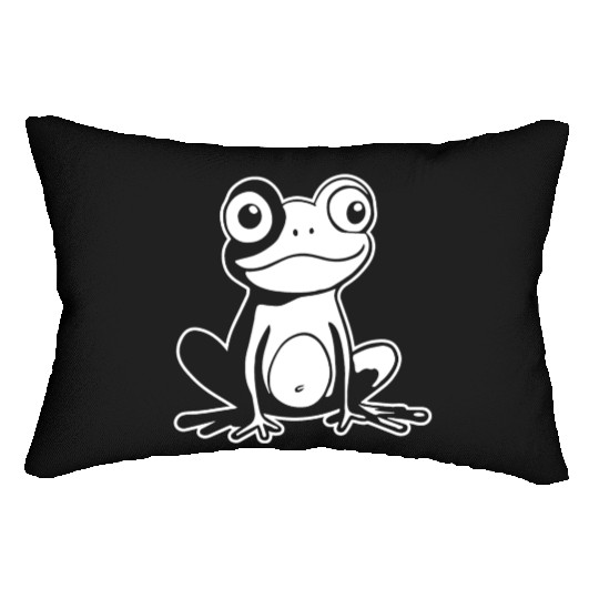 Frog Amphibian Toad Lumbar Pillows