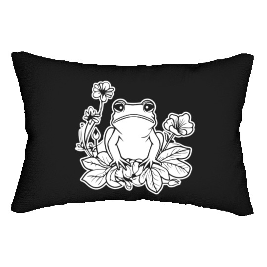 Frog Amphibian Toad Lumbar Pillows