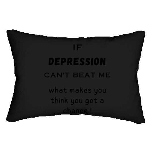 #Depression Lumbar Pillows
