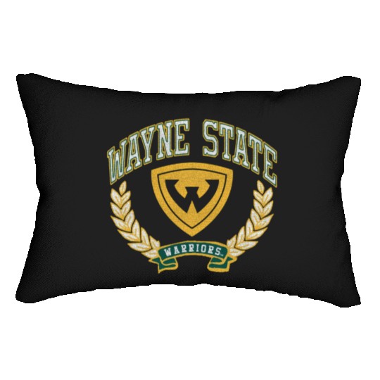 Wayne State Warriors Victory Lumbar Pillows