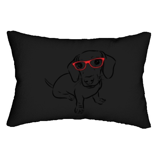 Dachshund Lumbar Pillows