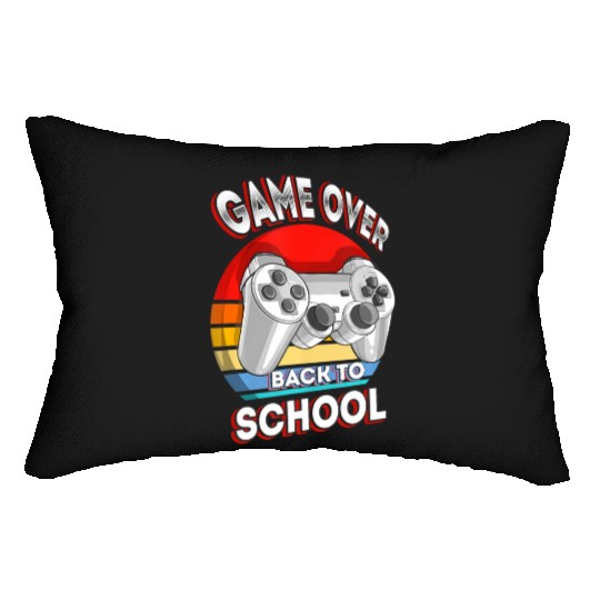 Funny Game Over Teacher Student Controller Back Lumbar Pillows