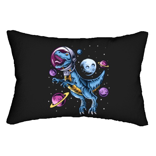 Dinosaur Astronauts Science Fiction Science Lumbar Pillows