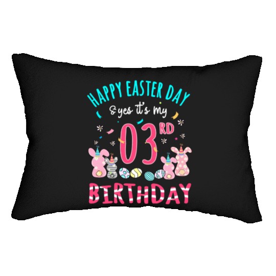 3 Years Old Easter Day And Yes It'S My 3Rd Lumbar Pillows