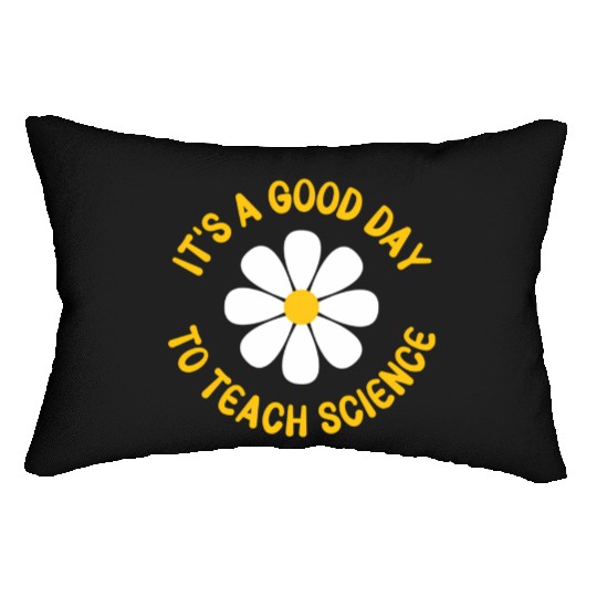 It'S A Day To Teach Science Teacher Appreciation D Lumbar Pillows