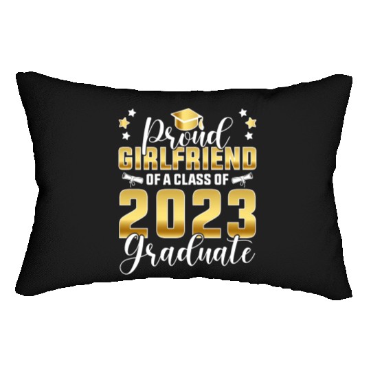 Proud Friend Of A Class Of 2023 Graduate Senior Lumbar Pillows