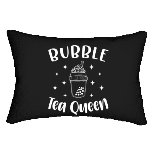 Bubble Tea Queen Boba Tea Drinker Korean Drink Lumbar Pillows