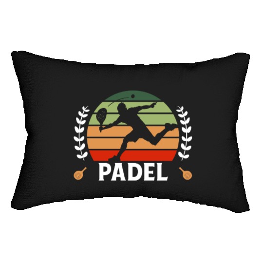 Padel Tennis Paddle Paddleball Padel Platform Lumbar Pillows