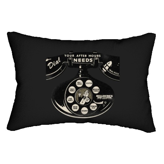 Vintage St. Louis Liquor Store Lumbar Pillows