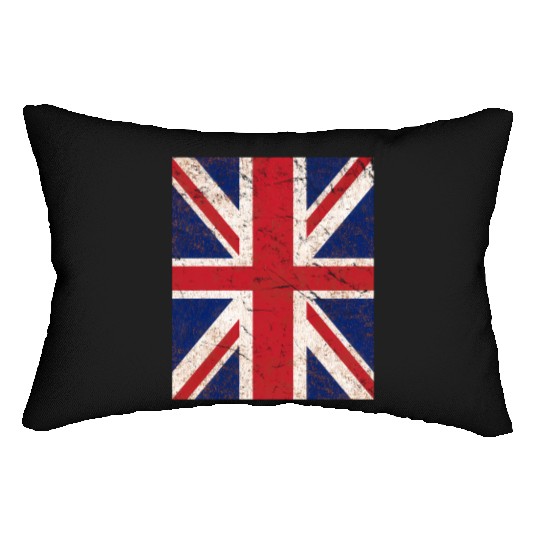 Union Jack Flag Lumbar Pillows