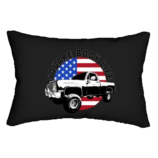 Squarebody Truck 4X4 Square Body Lumbar Pillows