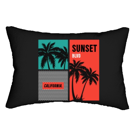 Sunset California Lumbar Pillows