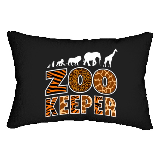 Zoo Keeper Zookeeper Lumbar Pillows