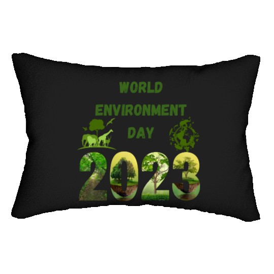 World Environment Day Lumbar Pillows