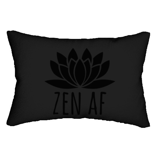 Lotus Buddhism Zen Af Lumbar Pillows
