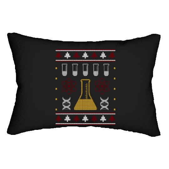 Chemistry Laboratory Science Ugly Lumbar Pillows