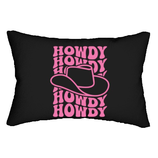 Howdy Western Rodeo Cory Southern Cowgirl Lumbar Pillows