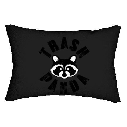 Trash Panda Raccoon Save The Trash Panda Lumbar Pillows