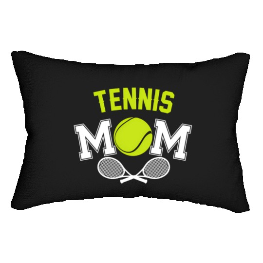 Tennis Mom Tennis Player For Mother'S Day Lumbar Pillows
