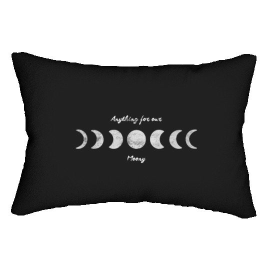 Anything For Our Moony Moon Phases Lumbar Pillows