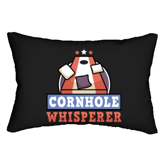 Cornhole Whisperer Bean Bag Lover Lumbar Pillows