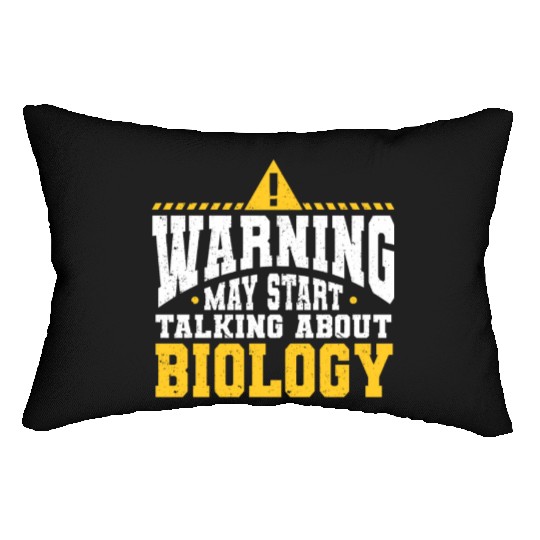 Biology Gift Biologist Lumbar Pillows