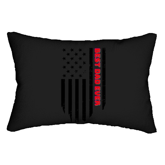 best dad ever Lumbar Pillows