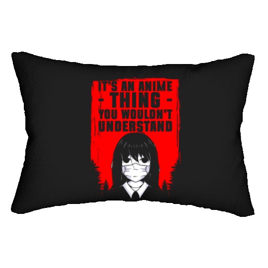 Manga Senpai Anime Lumbar Pillows