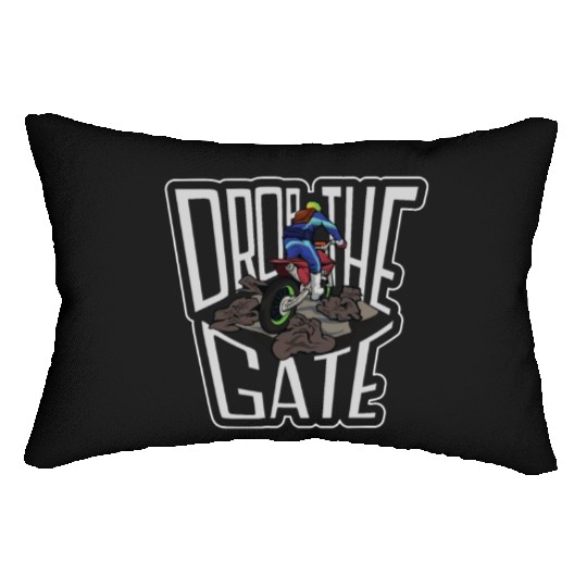Dirt Bike Dirt Bike Riding Motocross Dirt Biking Lumbar Pillows