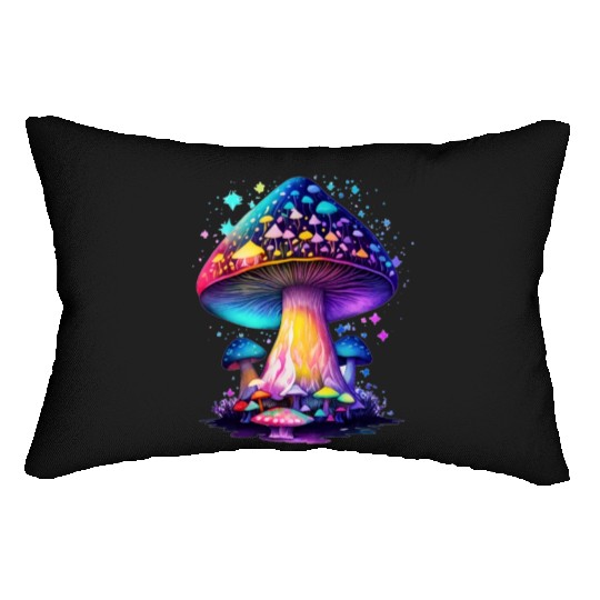 Mystical Fungi Lumbar Pillows