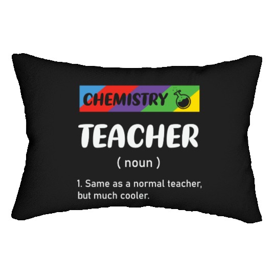 Chemistry Teacher trending Lumbar Pillows