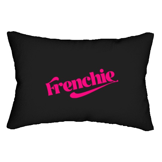 Frenchie Gift for French people Lumbar Pillows