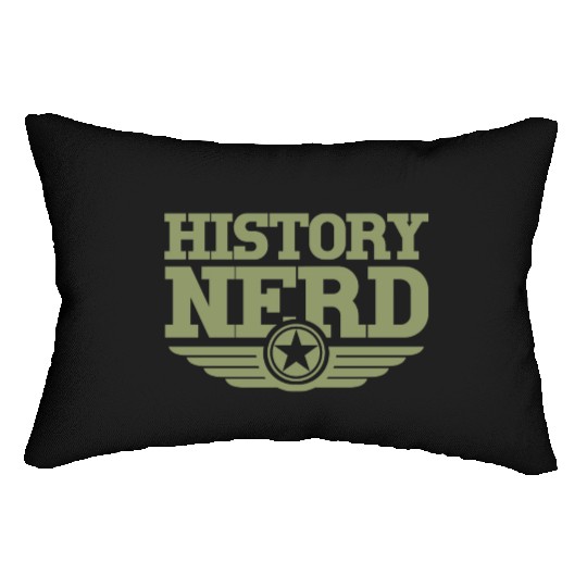 WW2 History Nerd Lumbar Pillows