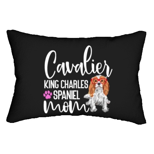 Cavalier King Charles Spaniel Mom Lumbar Pillows